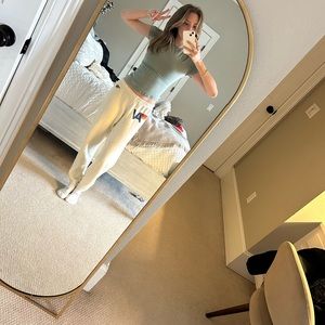 Skims Cotton Jersey T-shirt in color mineral extra small